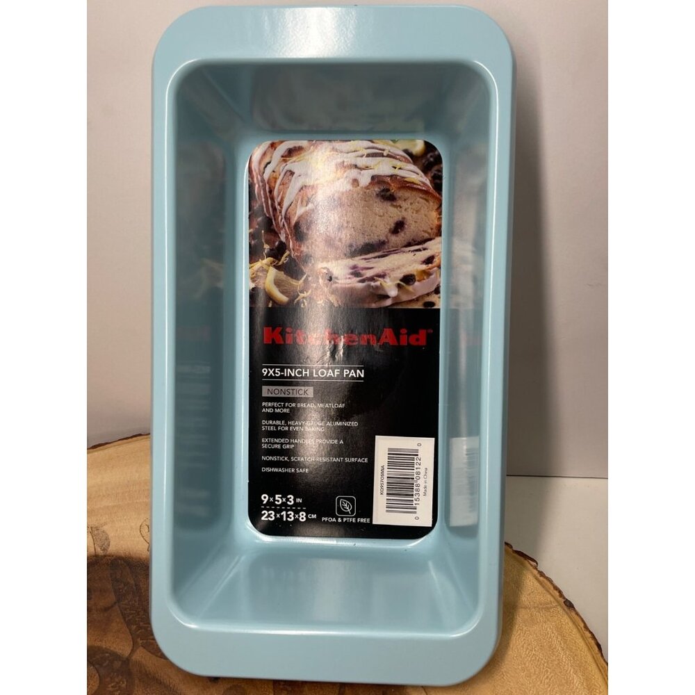 KitchenAid‎ Nonstick 9x5-Inch Loaf Pan Aluminized Steel Durable New With Tags!
